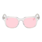 Ray-Ban Transparent and Pink Meteor Evolve Sunglasses