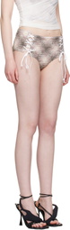 Collina Strada Purple Lace Up Panty Briefs