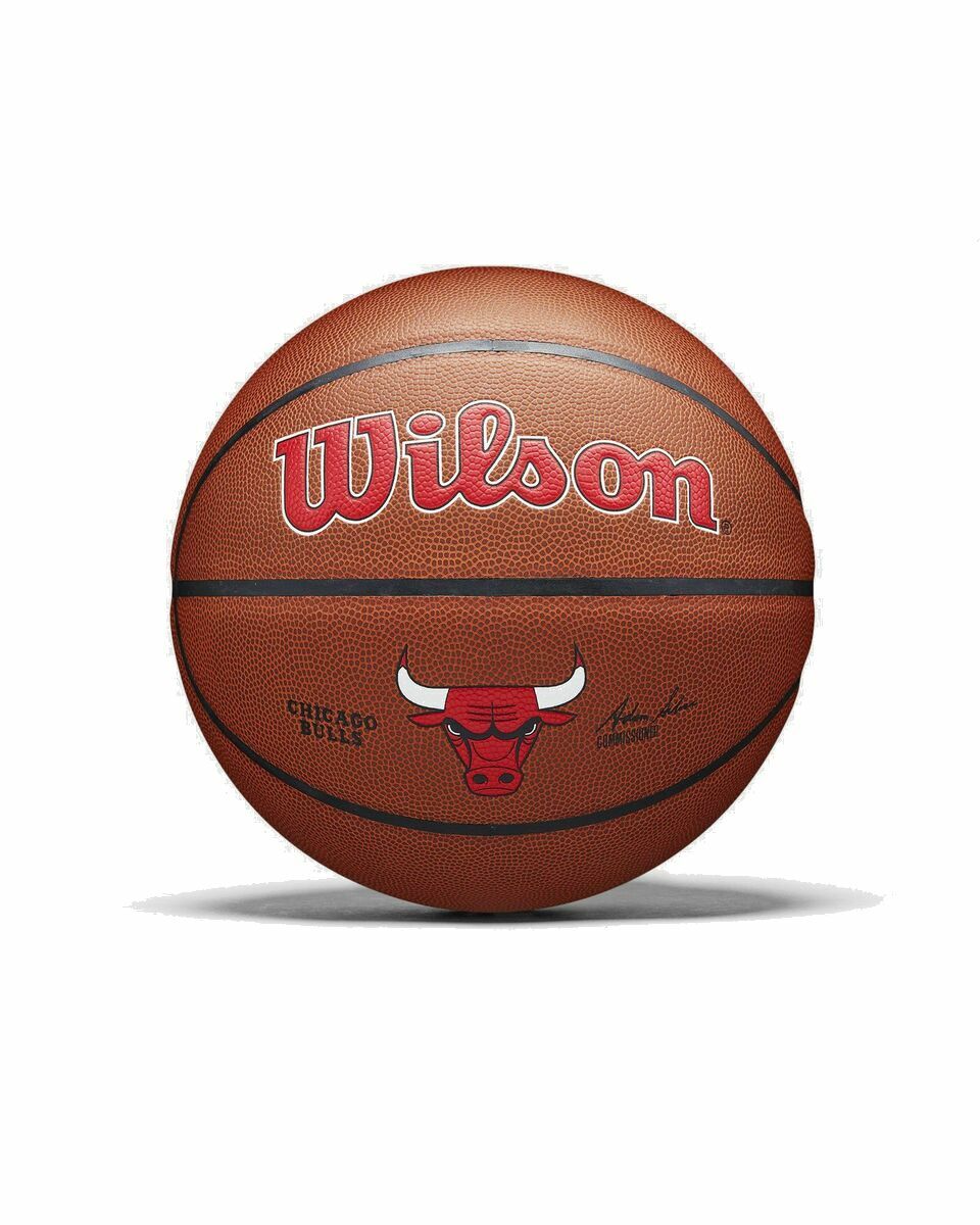 Photo: Wilson Nba Team Alliance Basketball Chicago Bulls Size 7 Brown - Mens - Sports Equipment