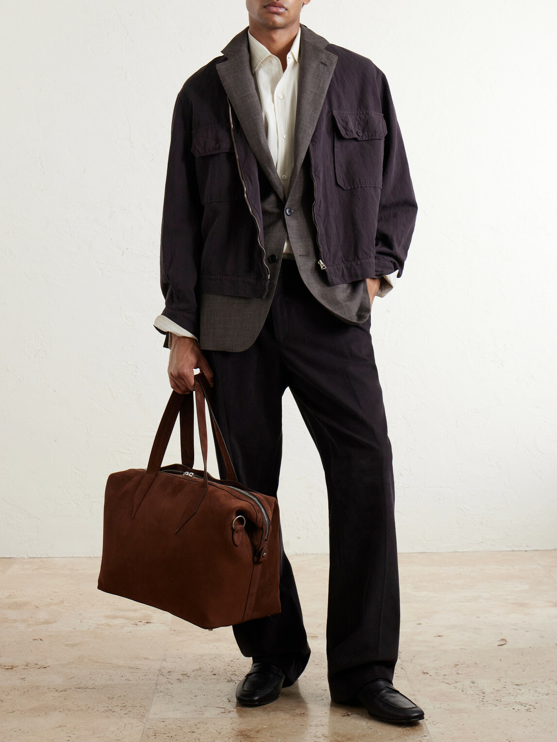 Métier - Nomad All Day Suede Weekend Bag