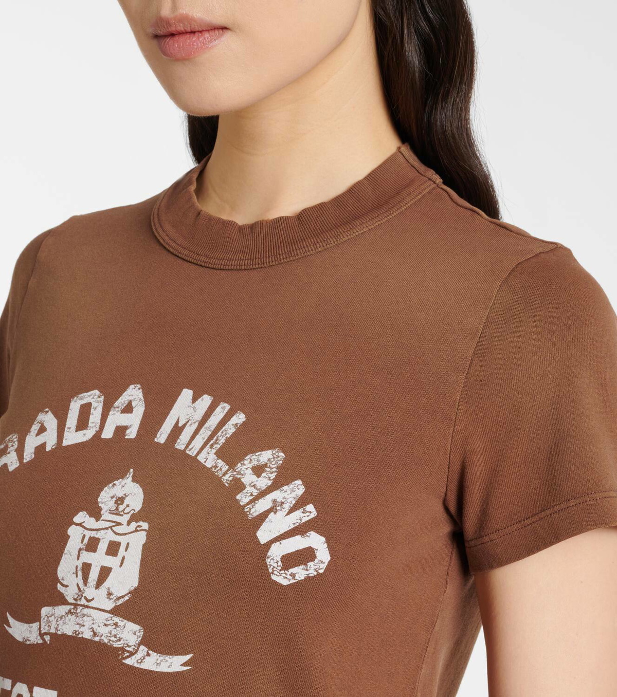 Prada Logo cotton jersey T-shirt Prada