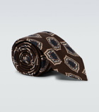 Lardini - Printed silk tie