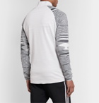 adidas Consortium - Missoni Tech-Jersey and Space-Dyed Stretch-Knit Track Jacket - Gray