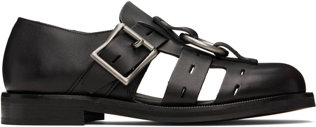 MARTINE ROSE 2.5cm Sex Letters Leather Belt Martine Rose