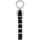 Loewe Black Logo Charm Keychain