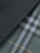 Burberry - Cotton-Gabardine Trench Coat - Blue