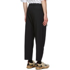 OAMC Black Wool Regs Trousers