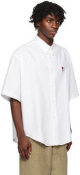 AMI Paris White Ami De Cœur Shirt