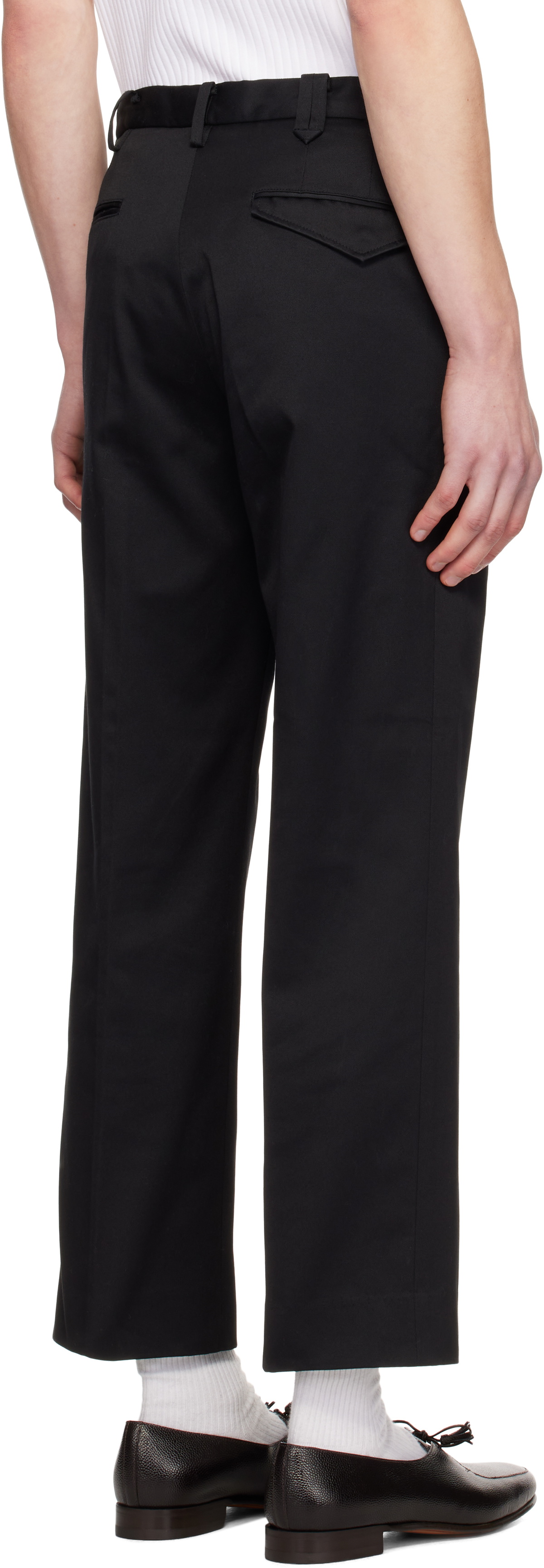 Pilgrim Surf + Supply Navy Rubin Straight Trousers