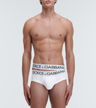 Dolce&Gabbana - Logo cotton-blend briefs