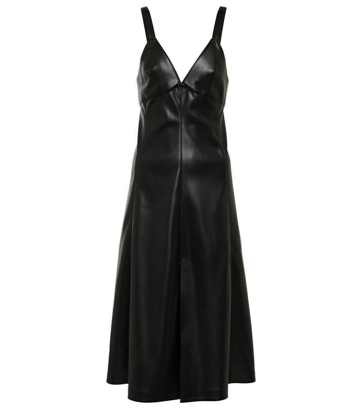 Stella McCartney Faux leather slip dress Stella McCartney