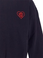 Family First Crewneck Heart Sweatshirt