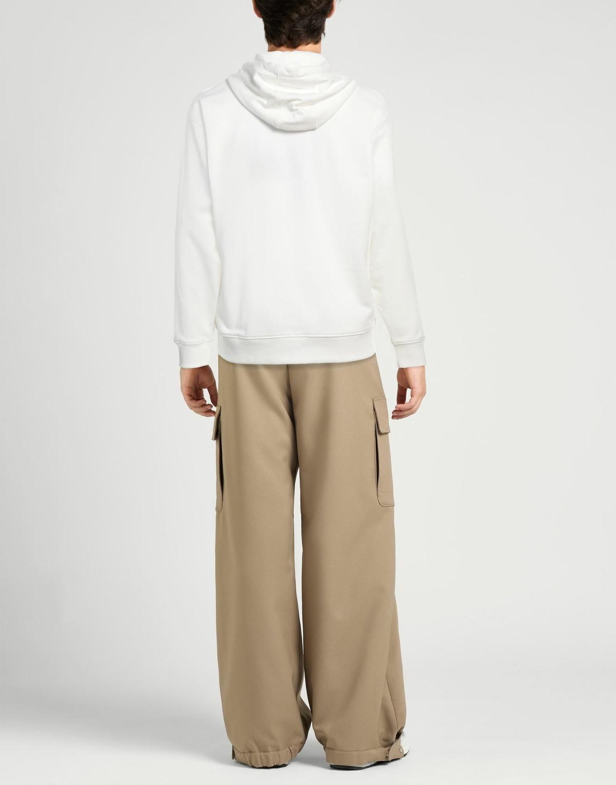 Guess Mens Sweatshirt in White
