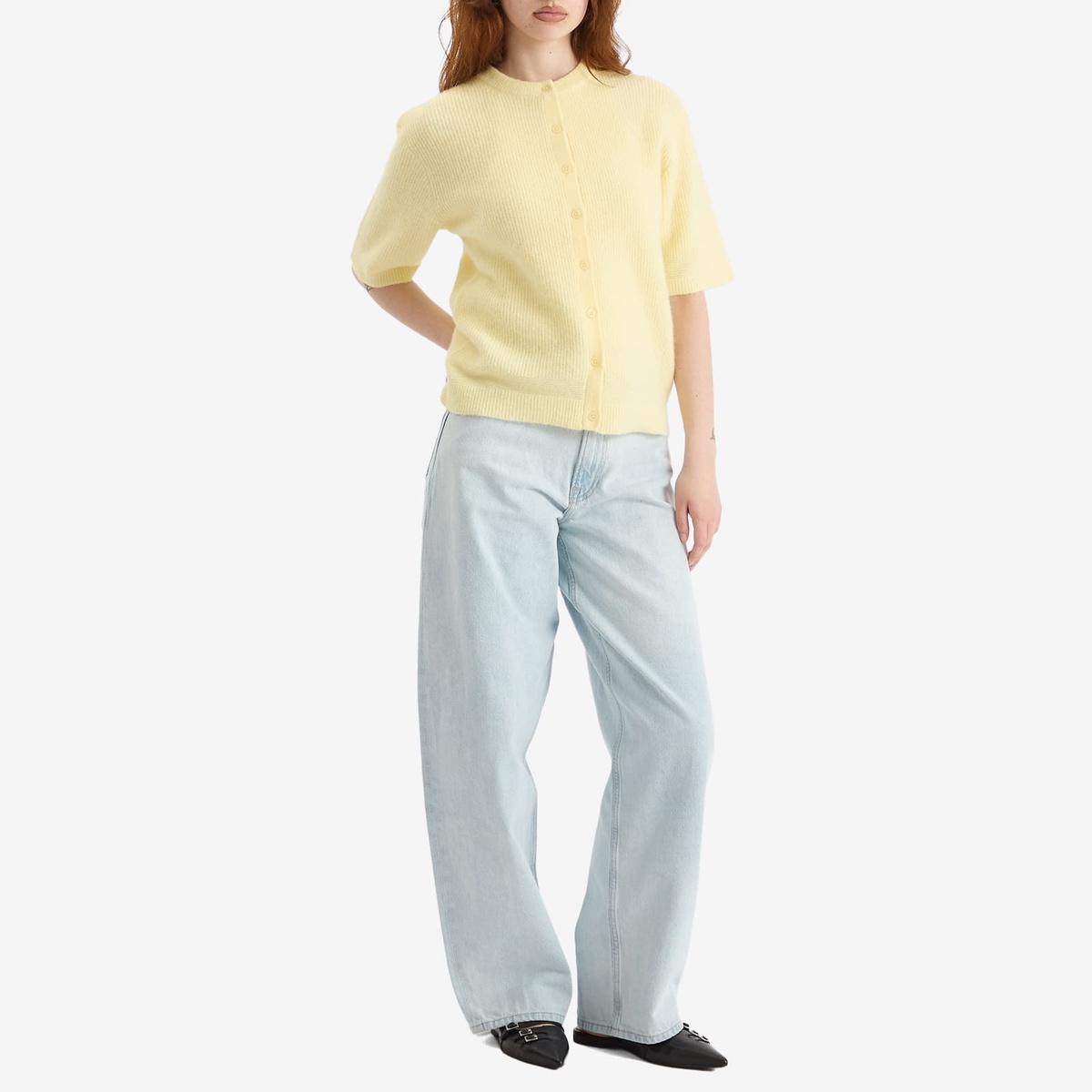Samsøe Samsøe Women's Carpenter Belt Jeans in Surf Spray
