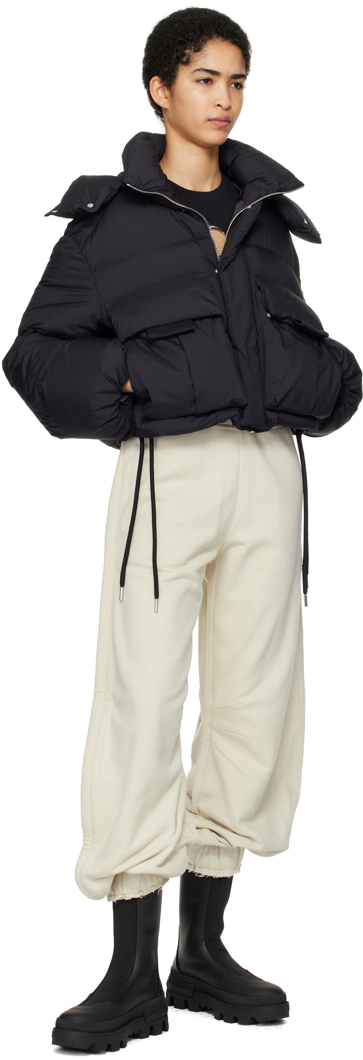Moncler Genius Moncler x Willow Smith Black Kar Down Jacket
