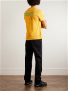Klättermusen - Nomad Logo-Print Cotton-Jersey T-Shirt - Yellow