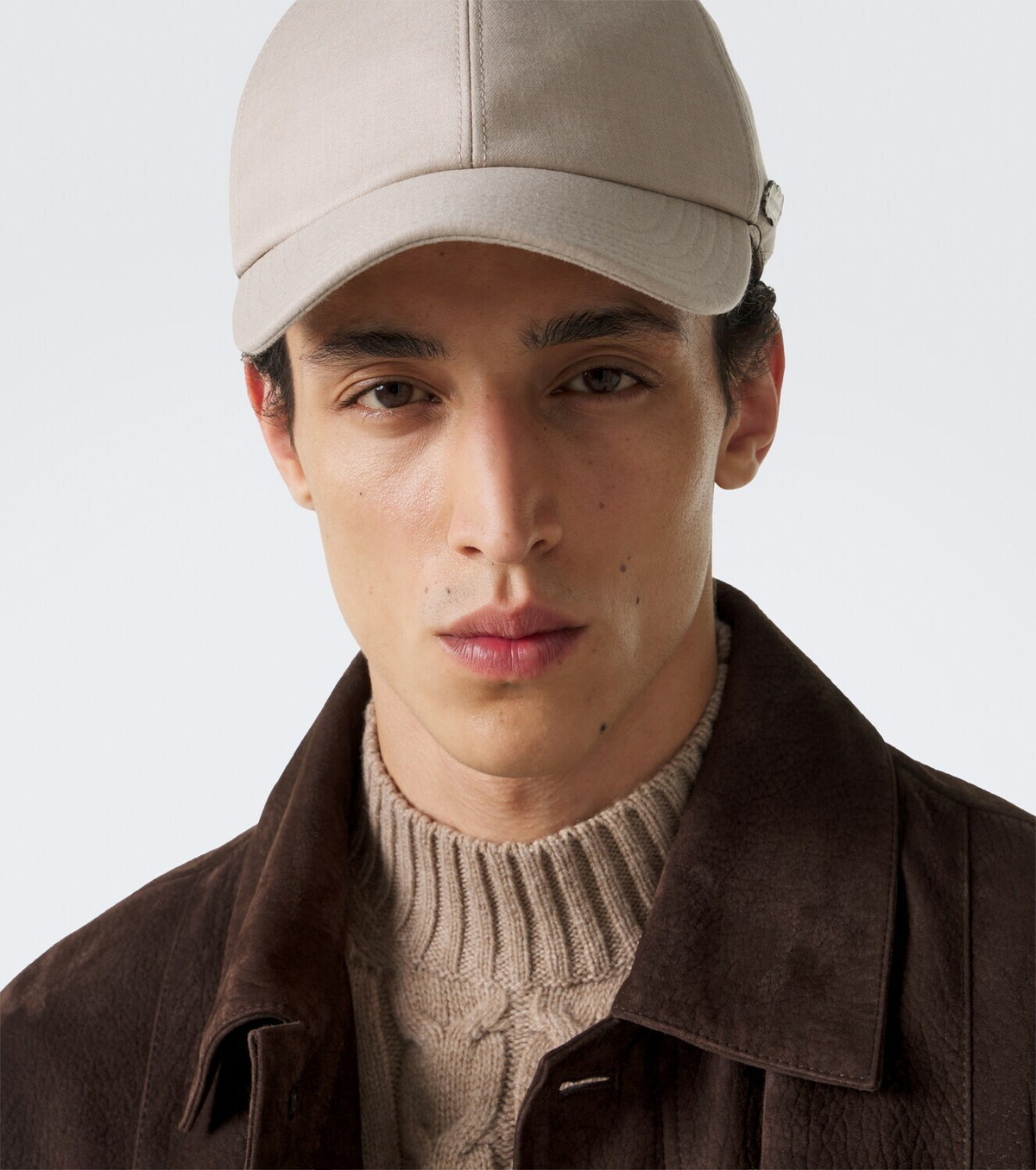 Agnona Wool baseball cap