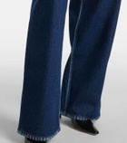 Nina Ricci High-rise wide-leg jeans