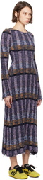 Collina Strada Purple Vitelli Edition Yuri Maxi Dress