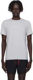 District Vision Gray Ultralight Aloe Short Sleeve T-shirt