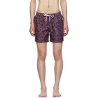 Onia Multicolor Butterflies Charles Swim Shorts