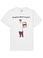 Wacko Maria - SUPERBAD Printed Cotton-Jersey T-Shirt - White