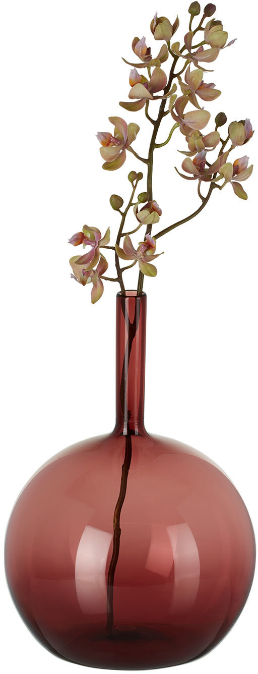 Nate Cotterman Purple Large Round Tilt Vase