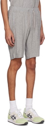 Sunspel Gray Towelling Shorts
