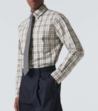 Bottega Veneta Checked cotton shirt