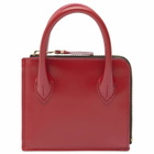 Comme des Garçons Wallet SA3100HA Handles Wallet in Red 