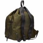 Master-Piece Men's Slant Drawstring Backpack in Khaki