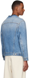 Maison Margiela Blue Faded Denim Jacket