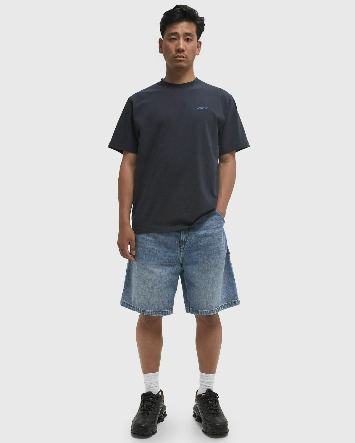 Parel studios BP Tee Blue Mens Shortsleefe