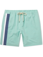 FAHERTY - Beacon Mid-Length Printed Swim Shorts - Blue