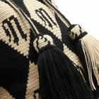 Nanushka Women's The Bucket Bag in Crème/Black Diamond Check