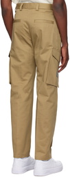 Hugo Brown Zip Cargo Pants