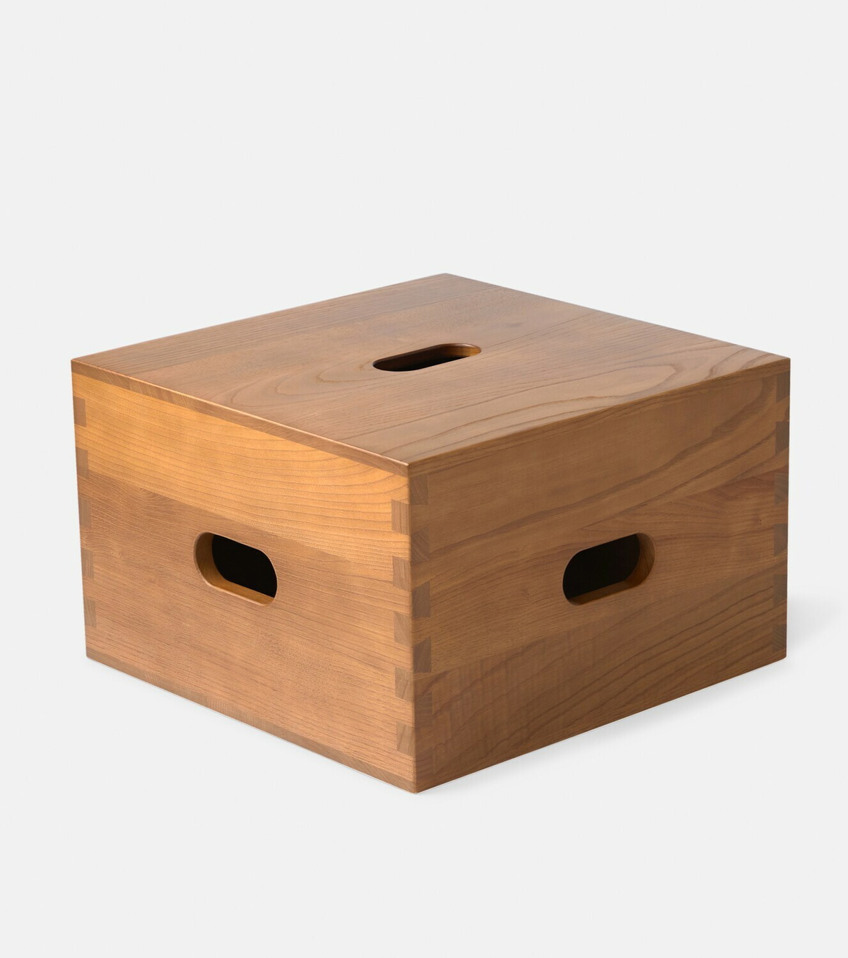 Cassina LC14 Cabanon chestnut stool by Le Corbusier