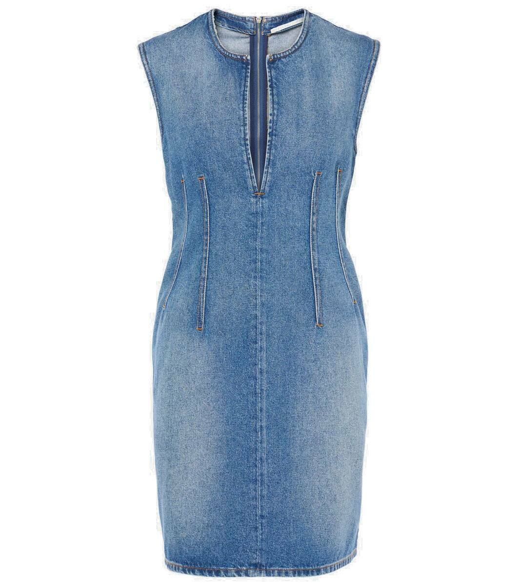 Mini Robe Stella McCartney Tweed Coton - Marron Taille 38/2 - Occasion Très Bon état