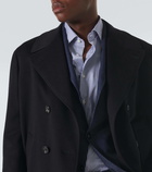 Canali Wool and cashmere overcoat