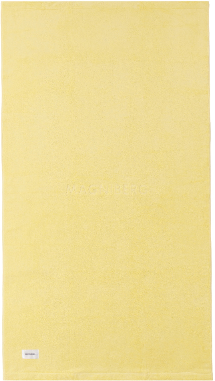 MAGNIBERG Yellow Gelato Bath Sheet