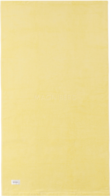Photo: MAGNIBERG Yellow Gelato Bath Sheet