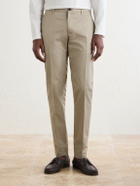 Slowear - Tapered Woven Suit Trousers - Neutrals