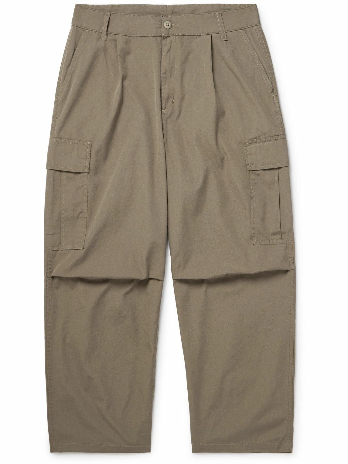 Carhartt WIP - Cole Straight-Leg Cotton-Twill Cargo Trousers - Brown