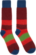 ZEGNA x The Elder Statesman Multicolor Striped Socks