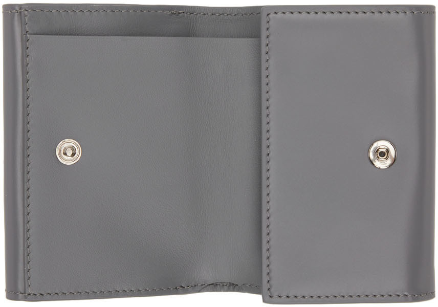 Jil Sander Grey Bifold Baby Wallet Jil Sander