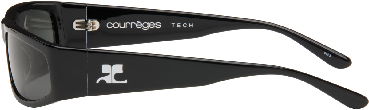 Courrèges Black Tech Sunglasses Courreges