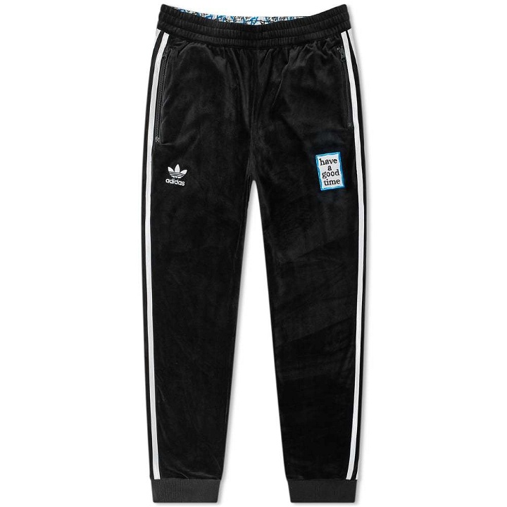 Photo: Adidas x Have A Good Time Velour Track Pants