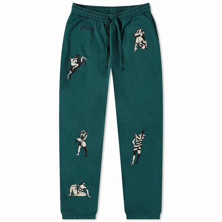 Photo: By Parra Men's Life Expreience Sweat Pant in Pine Green