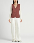 Circolo 1901 Womens Tailored Vest Brick