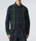 JW Anderson Checked cotton seersucker blouson jacket